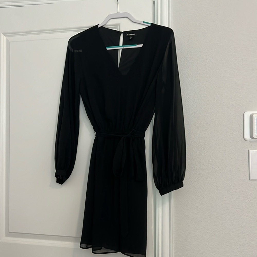 New express sheer lined dress - Picture 1 of 5